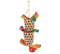 Trixie Natural Toy on a Sisal Rope with Palm/Lily Leaf - 35cm