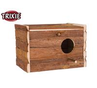 Trixie Natural Wood Cockatiel Parakeet Bird Breeding Large Nest Box 28cm