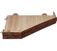 TRIXIE NATURAL WOODEN SHELTER AND PLATFORM SMALL ANIMAL PET FURNITURE 3 SIZES