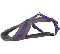 TRIXIE NEWPrem Comfort Dog Harness, L-XL, 70-110 cm/25 mm, Purple, Dog