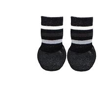 Trixie All-Round Non-Slip Rubber Coating Dog Socks Black - Small/Medium