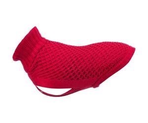 Trixie Norwood Pullover Dog Jumper Red - Small - 33cm