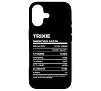 Trixie Nutrition Facts Name Case for iPhone 17