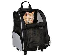 Trixie Nylon Trolley, 36 ラ 50 ラ 27 Cm, Black/ Grey - Trolleycm Black Dog Pet - trolley trixie cm nylon 36 50 27 black grey dog pet backpack
