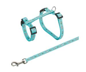 Trixie Pattern Harness with Lead for Rabbits - 25-44 cm/10 mm