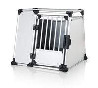 TRIXIE Pet Transport Box XL Aluminium Pet Dog Cat Transport Cage Crate Carrier