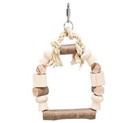 Trixie Bird Colourful Wood Arch Swing - 13 x 19cm