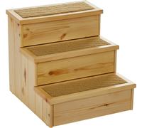 Trixie Petstair Stairs For Dogs And Cats, Birch, 40X38 45cm - Carpet Covered St