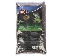 TRIXIE pine bark terrarium substrate ideal for snakes and tropical reptiles - 10 litres - antibacterial - dedusted and highly heated - moisture retainer - without chemical additives - 76141