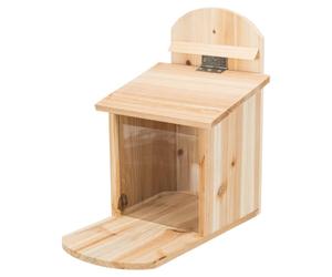 Trixie Pine Wood Feeding Station for Squirrels - 20 x 30 x 30cm