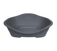 Trixie Plastic Bed Sleeper for Dogs Dark Grey - Size 2 - 68x47cm