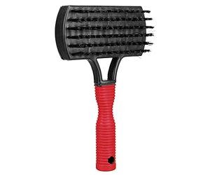 Trixie Plastic Double-Sided Soft Dog Brush, 10 x 17 cm