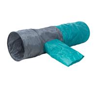 Trixie Play Tunnel Nylon 115 Cm With 4 Entrances For Cats Dark Gray/Petrol