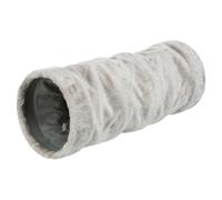 Trixie Play Tunnel Plush Gray 60 Cm For Cats With Crinkle Film 22 Cm