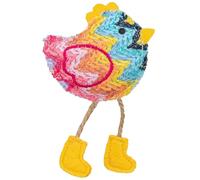 TRIXIE Plush Chicken Toy For Cats, 11 Cm, Soft Cat Toy For Shared Play And Fun - 45471