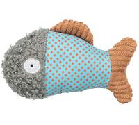 TRIXIE Plush Fish Toy For Cats, 9 Cm, Soft Cat Toy For Shared Play And Fun - 45467
