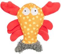 TRIXIE Plush Lobster Toy For Cats, 9 Cm, Soft Cat Toy For Shared Play And Fun - 45469