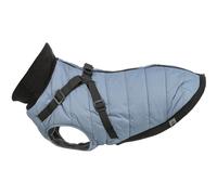 Trixie Pontis Coat With Harness For Dogs, Blue/Grey - Small, 33cm