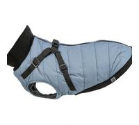 Trixie Pontis Coat With Harness For Dogs, Blue/Grey - X Small, 30cm