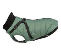 Trixie Pontis Coat With Harness For Dogs, Sage - Small, 33cm