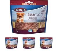 TRIXIE PREMIO Carpaccio with duck & cod - gluten-free - no added sugar - meat content 65%, fish content 20% - 80 g - 31804 (Pack of 4)