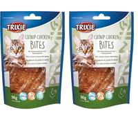 Trixie PREMIO Catnip Chicken Bites With Chicken Breast and Catnip 50g (Pack of 2)