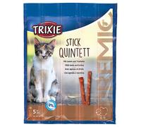 Trixie Premio Quadro Sticks Anti-Hairball, Lamb/Turkey, 24 Pack