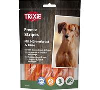 TRIXIE PREMIO Snack Stripes with Chicken Breast & Cheese - Gluten free and no added sugar - Meat content 81% - 100 g - 31586