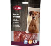 TRIXIE PREMIO Stripes with duck - Gluten free and no added sugar - 90 % meat content - Dog snack - 100 g - 31537