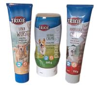 Trixie Premio Variety Pack Beef Liver & Poultry Pate 3 Pack Dog Treat Delicious