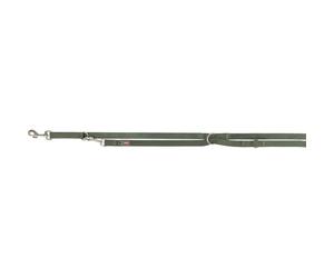 Trixie Premium Adjustable Dog Lead Olive Green - Medium/Large - 2 Metres /20mm