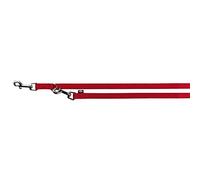 Trixie Premium Adjustable Dog Leash, Medium/Large, Red