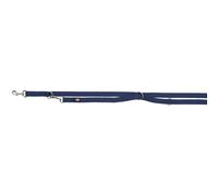 Trixie Premium Adjustable Leash Double Layered for Dogs Indigo - Extra Small/Small - 2.00 m/15 mm