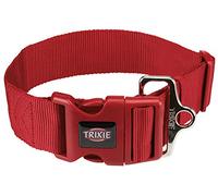 Trixie Premium Collar Red for Dogs - L-XXL