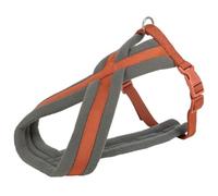 TRIXIE Premium Comfort Harness, S, 35-65 cm/20 mm, Rust