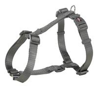 Trixie Premium H-Harness Graphite for Dogs - Medium-Large