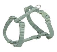 TRIXIE Premium H-harness, S-M: 42-60 cm/15 mm, sage