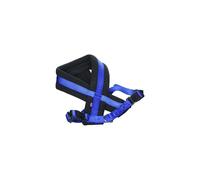 Trixie Premium Harness With Fleece Padding, M To L, 50-80cm/ 25 Mm, Blue - Dog - harness trixie dog premium touring fleece padded blue soft padding