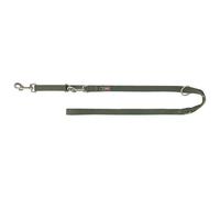 Trixie Premium Adjustable Dog Lead Olive Green - Large/Extra Large - 2 Metres /25 mm