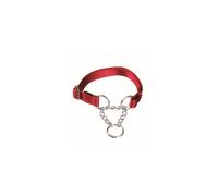 Trixie Premium Semi-choke Dog Collar, Medium/large, Red - Semichoke Collar - trixie premium red semichoke dog collar mediumlarge chain