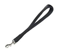 Trixie L-XXL 37cm/25mm Short Dog Lead. Padded Handle. Black. New. Free P&P