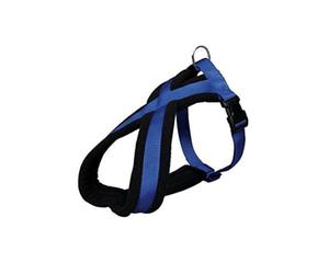 Trixie Premium Touren-Geschirr, L: 60-90 cm/25 mm, blau