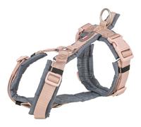 Trixie Premium Trekking Dog Harness Blush/Graphite - Small - 36cm x 44cm/15mm