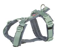 Trixie Premium Trekking Dog Harness Sage/Graphite - Extra Small/Small - 32cm x 38cm/13mm
