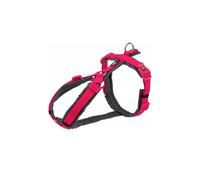 Trixie Premium Trekking Y Shaped Dog Harness - Fuchsia/Graphite, Small