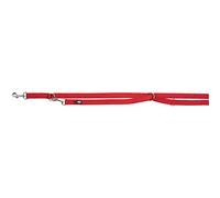 TRIXIE Premium V-lead, Double-layered, XS: 2,00 m/10 mm, red