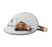 TRIXIE 19424 dog/cat collar Grey Foam, Polyester Head collar