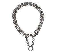 Trixie pull-stop chain collar size L-XL: neck circumference 60 cm/2.0 mm - durable chain dog collar large to very large-sized dogs, chrome-plated, easy to Clean, 2246