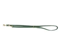 Trixie Pure adjustable lead, leather Sage - S-M: 2 m/15 mm