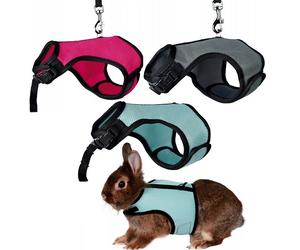 Trixie Rabbit Guinea Pig Rat Ferret Harness & Lead Breathable Soft Pet Leash Set